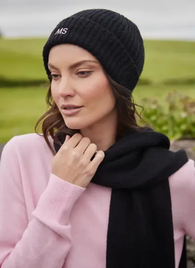 Personalized Cashmere Wool Beanie